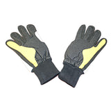 Black Leather Long Motorcycle Gloves - Style & Safety Combined