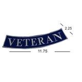 Veteran Back Rockers 2 Patches Set Sew on for Vest Jacket