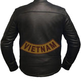 VIETNAM Brown on Gold Bottom Rocker Patch for Vest jacket