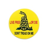 Don't Tread on Me Large Back Center Patch for Vest Jacket CP118