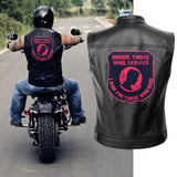 Honor Those Who Served Iron on Center Patch for Biker Vest CP175