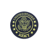 Copy of United States Army 9.75" Round Center Patch Green on Black