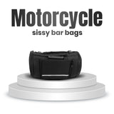 Motorcycle Toll Bag Sissy Bar Trunk Rack Night Reflective