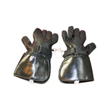 XS Long Black Leather Gloves - Secure Fit, Stylish Design, Worldwide Shipping