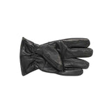 Black Water-Resistant Women's Motorcycle Gloves - Size Medium