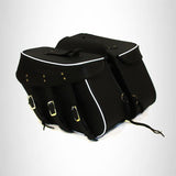 Motorcycle Detachable Saddlebag for Harley Models with Two Strap - SAD216