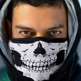 Skull Mask Half Face Bandana Skeleton Ski Motorcycle Biker Balaclava Tube Masks