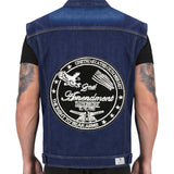 Biker Vest Patch | Embroidered patches for jacket vest or shirt | Right Iron on Small Patch