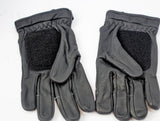 XL/2XL Leather Motorcycle Gloves - Vibration Control Palm