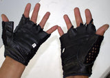 tylish Men's Mesh Fingerless Driving Gloves for Ultimate Control