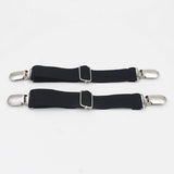 Biker Motorcycle Pant Leg Clamps Straps Clips Holder Ryder Stirrups Fully Adjustable Pants Clip Holders-STURGIS MIDWEST INC.