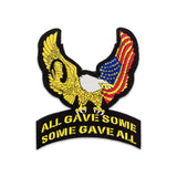 All Gave Some Gave all Eagle Center Large Patch for Vest Jacket