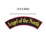 ANGEL of the NORTH Top Rocker Patch for Biker Vest Jacket TR321